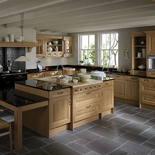 Cornell Oak Classic Kitchen