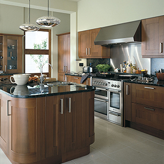 Estro Walnut Classic Kitchen